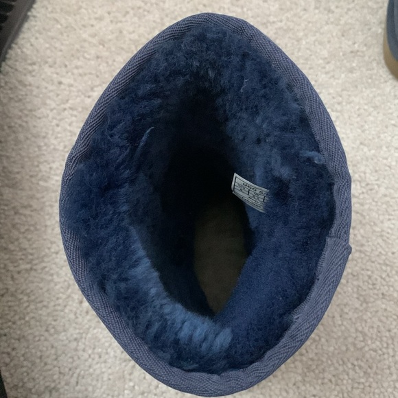 Eve Blue Ugg Classic Short Boots - Picture 7 of 7
